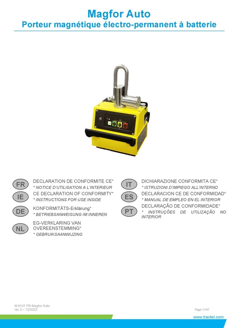 Tractel Magfor Auto 200 manual Tractel Magfor Auto 200 manual