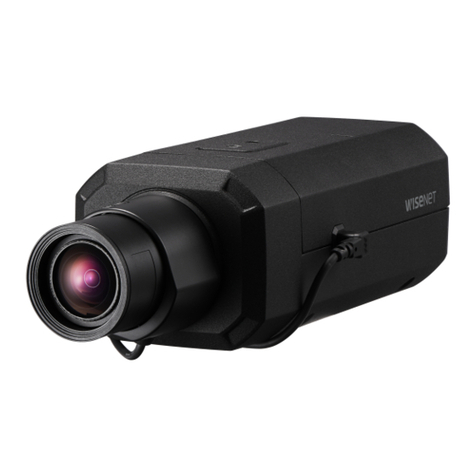 Hanwha Vision PNB-A9001 User manual