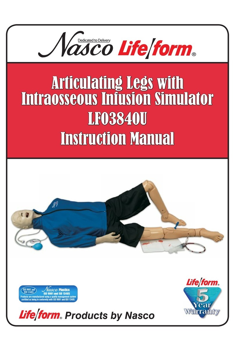 Nasco Life/form LF03840U instruction manual