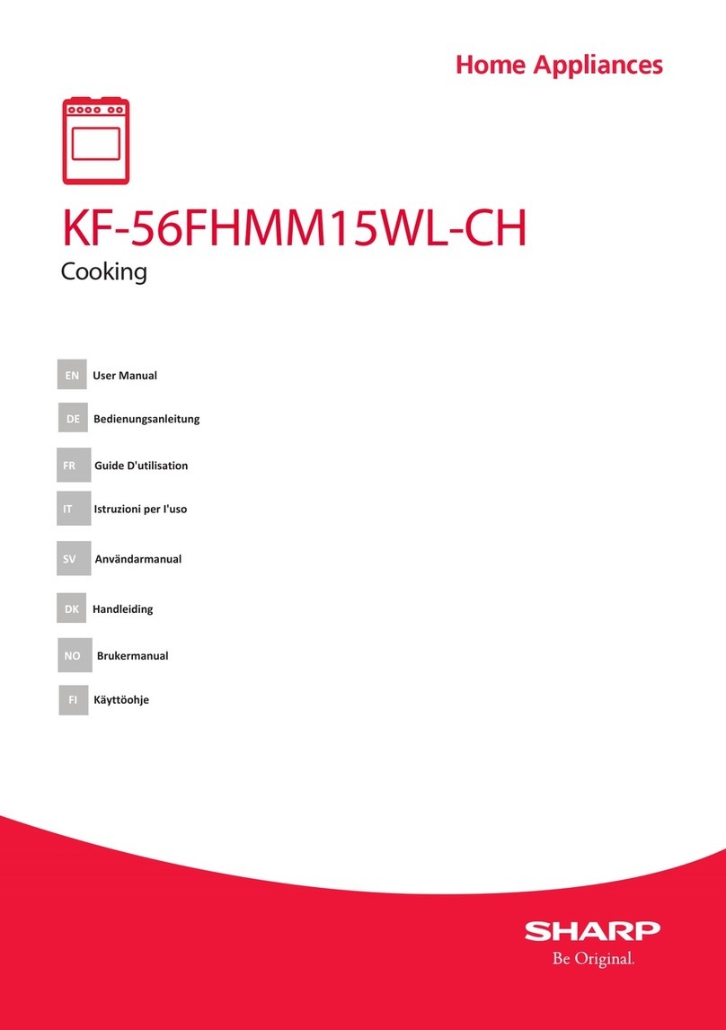 Sharp KF-56FHMM15WL-CH User manual