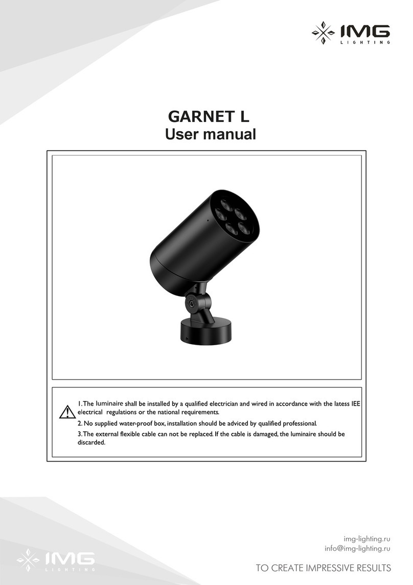IMG LIGHTING GARNET L user manual