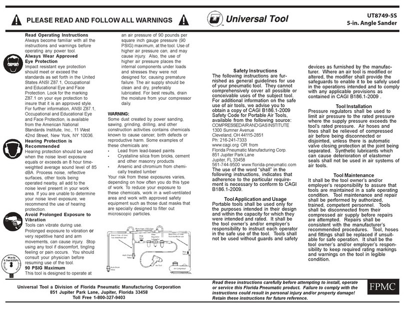 Universal Tool UT8749-5S User manual