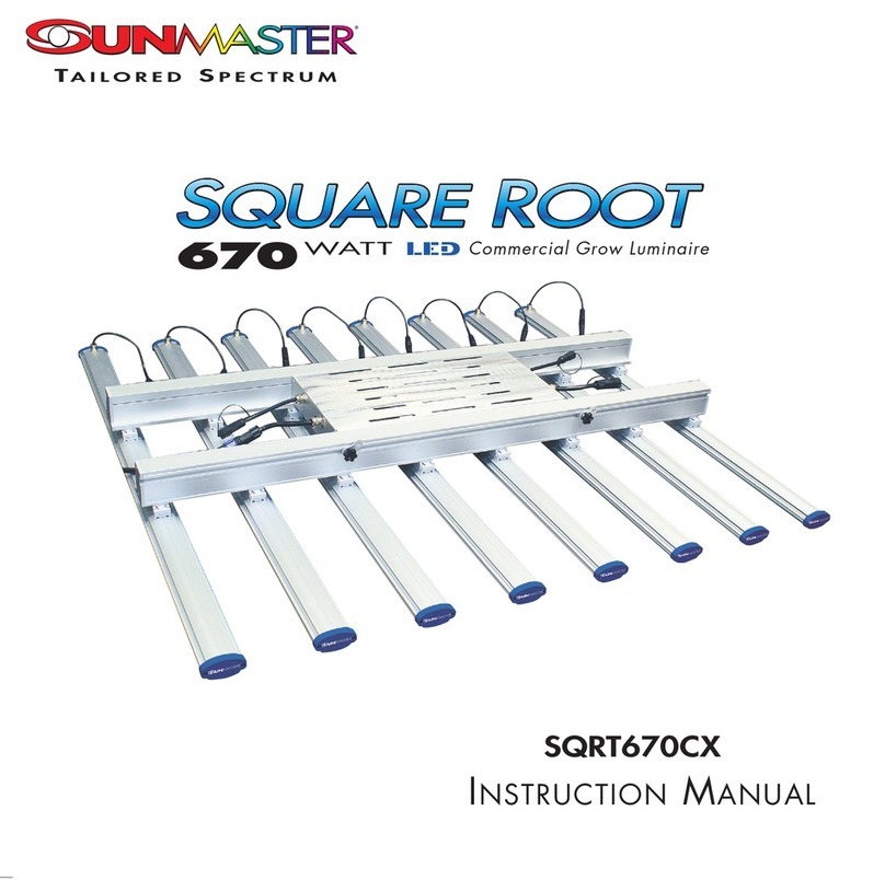 Sunmaster SQUARE ROOT SQRT670CX instruction manual Sunmaster SQUARE ROOT SQRT670CX instruction manual
