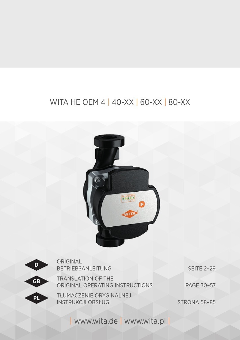 WITA HE OEM 4 40 Series operating instructions