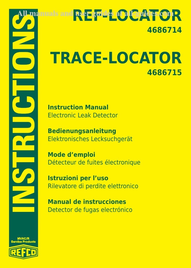 Refco REF-LOCATOR User manual