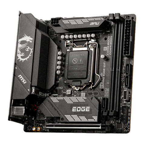 MSI MPG B560I quick start