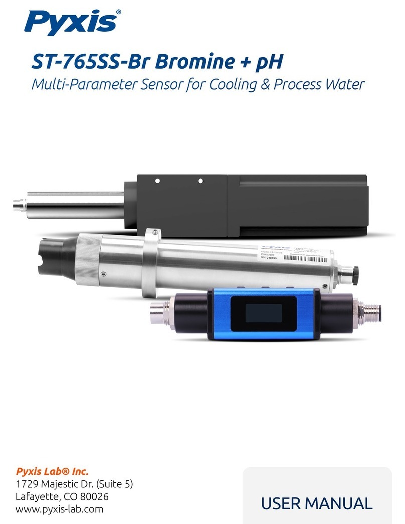 Pyxis ST-765SS Series User manual Pyxis ST-765SS Series User manual