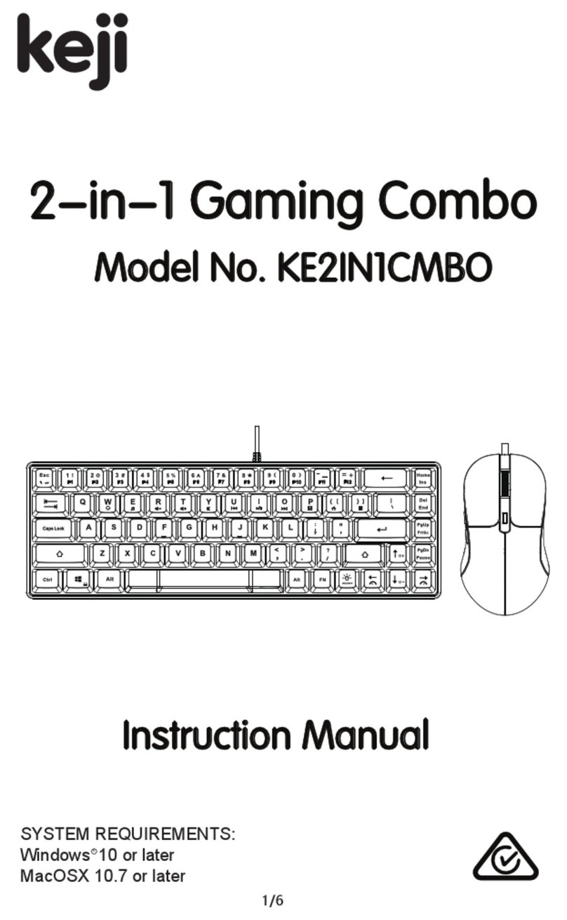 Keji KE2IN1CMBO instruction manual