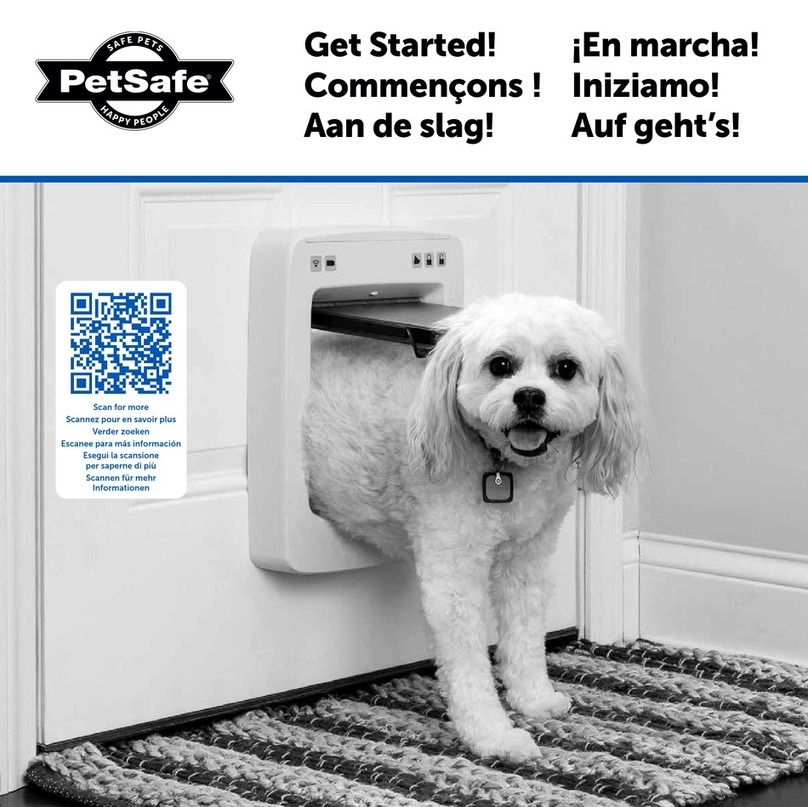 Petsafe SmartDoor Connected Pet Door Specification sheet
