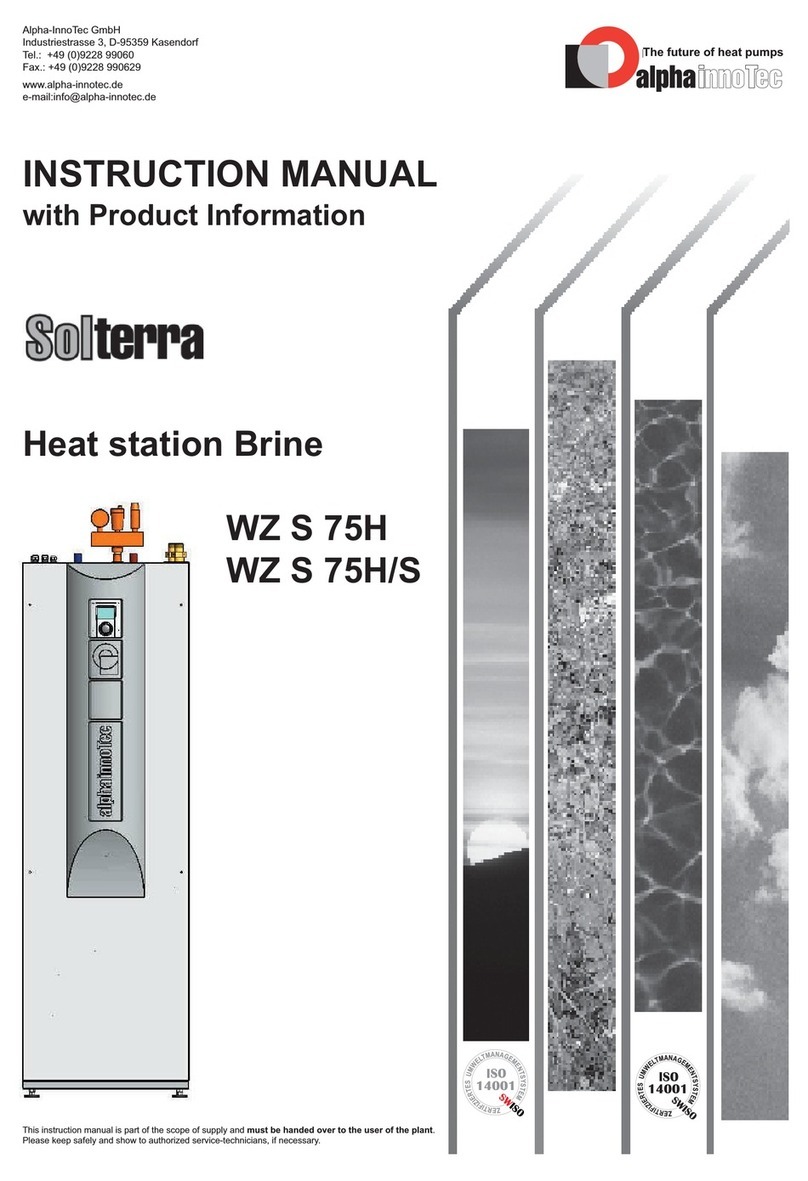 alphainnoTec Solterra Brine WZ S 75H instruction manual alphainnoTec Solterra Brine WZ S 75H instruction manual