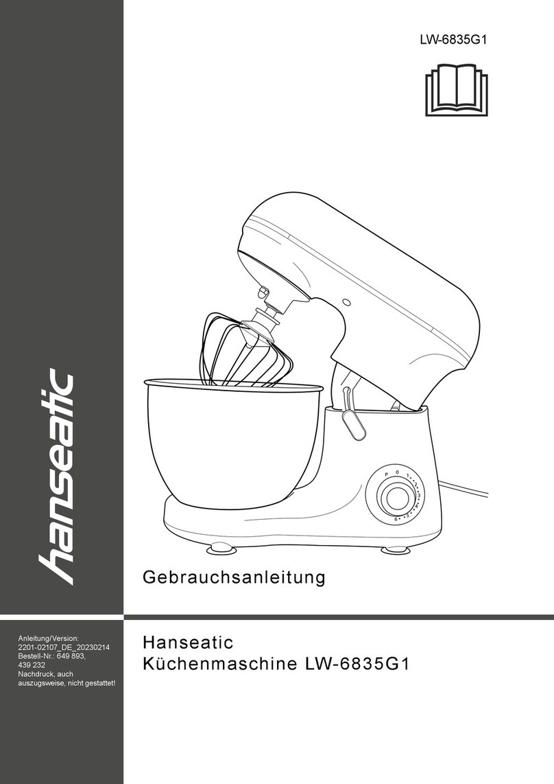 Hanseatic LW-6835G1 user manual