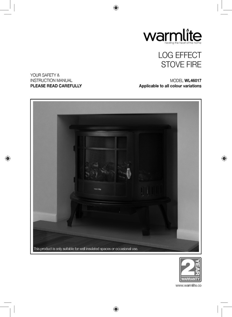 Warmlite WL46017 Safety & instruction manual