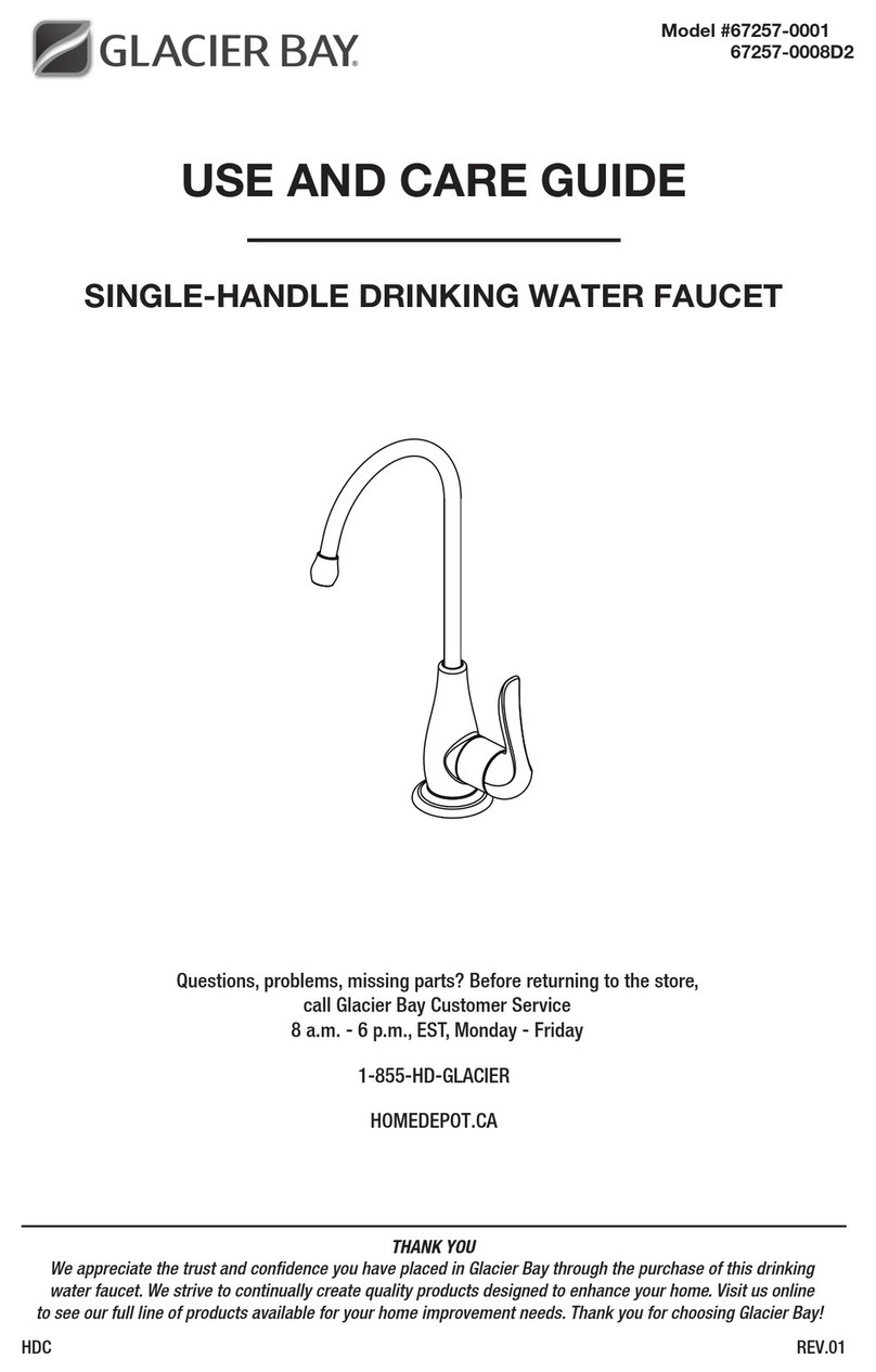 Glacier bay 67257-0001 User manual Glacier bay 67257-0001 User manual