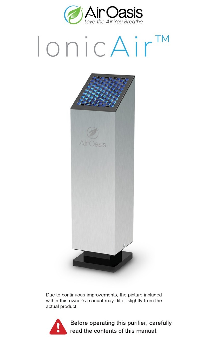 Air Oasis Ionic Air manual