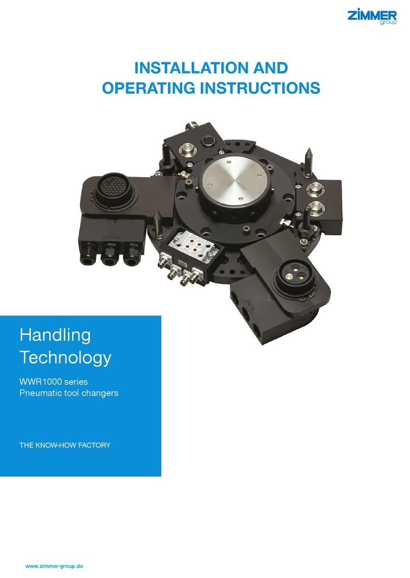 Zimmer WWR1000 Series Installation and operating instructions