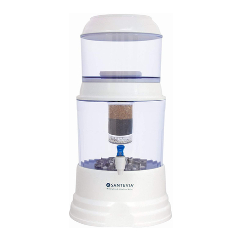 Santevia Gravity Water System user manual Santevia Gravity Water System user manual