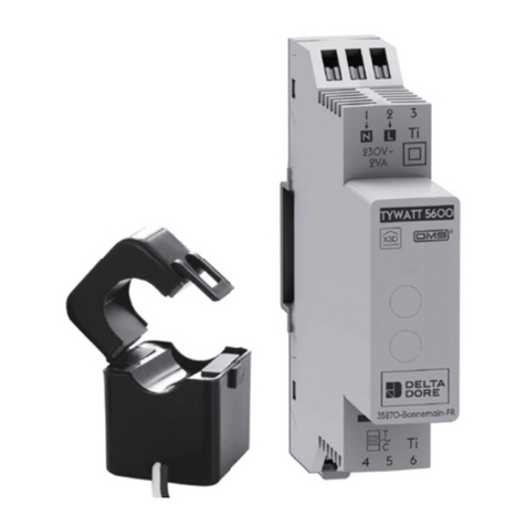 DELTA DORE Tywatt 5400 User manual