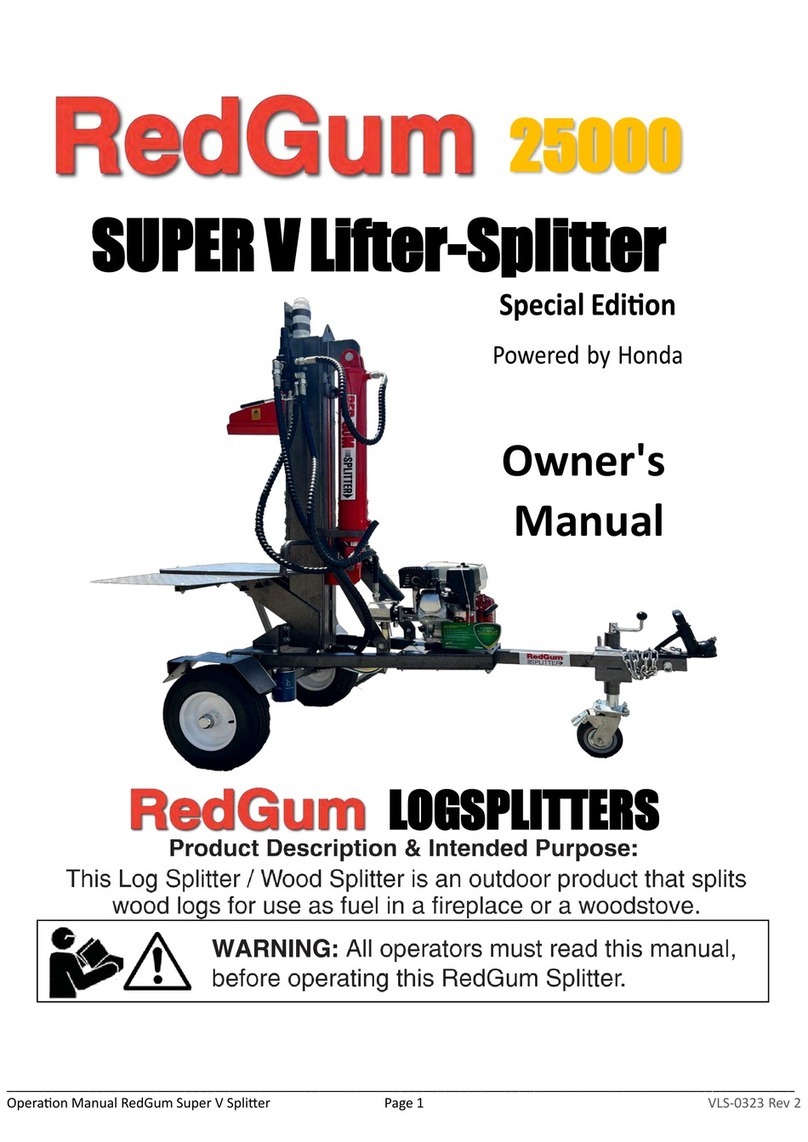 Redgum 25000 owner's manual