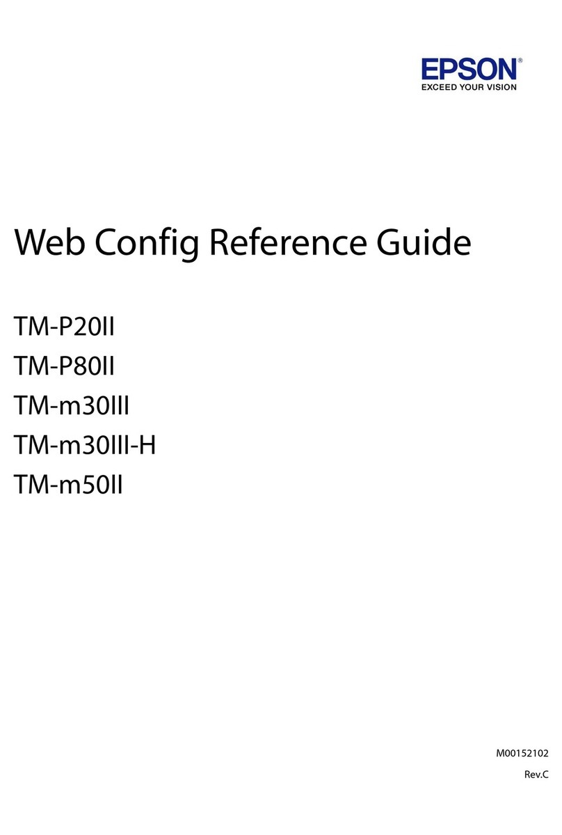 Epson TM-P20II User manual
