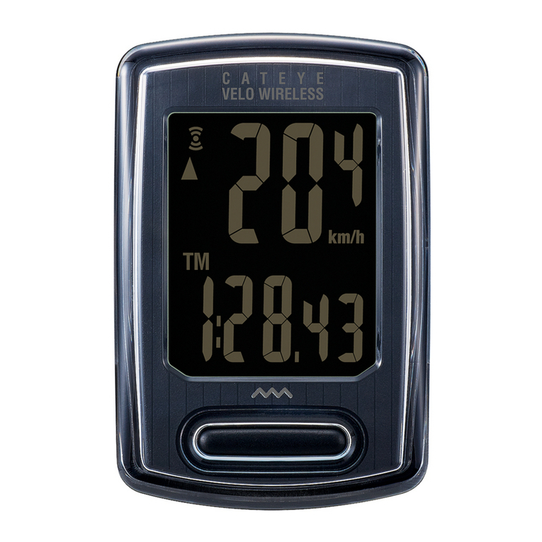 Cateye Velo Wireless user manual