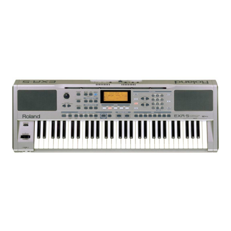 Roland EXR-5S User manual Roland EXR-5S User manual