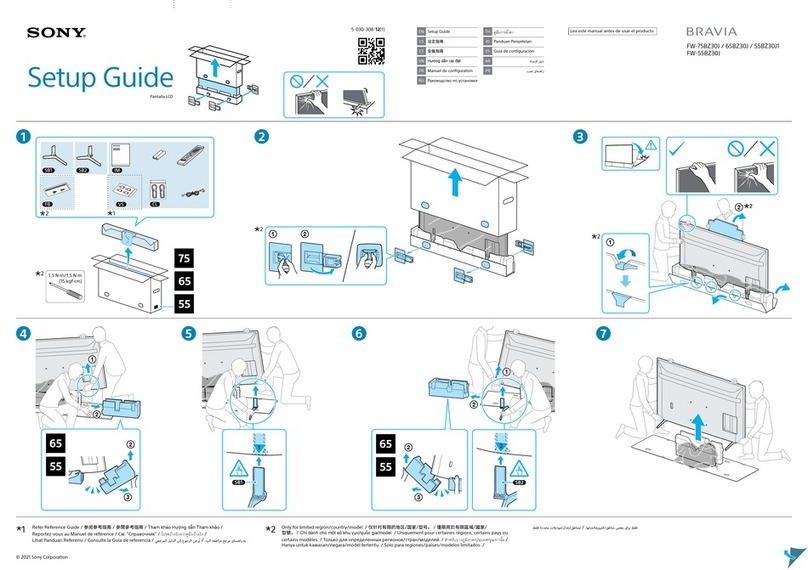Sony Bravia FW-75BZ30J User manual