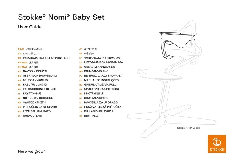 Stokke Nomi Baby Set User manual