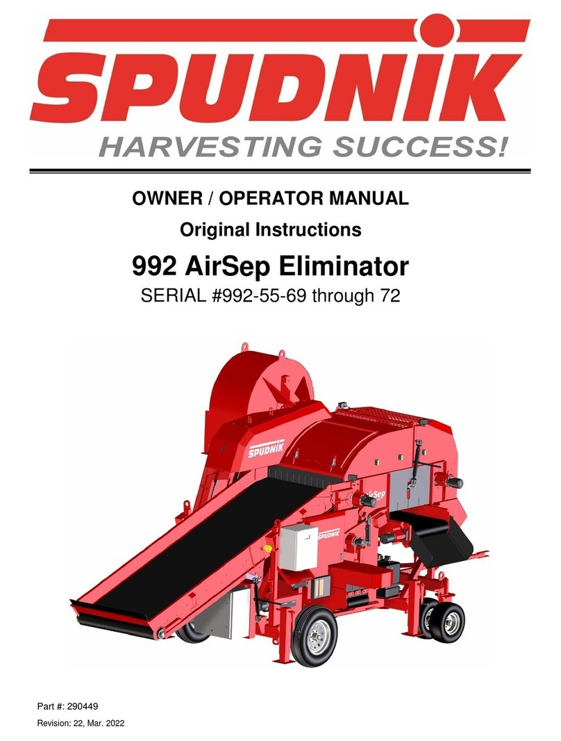 Spudnik AIRSEP 992 Owner's manual Spudnik AIRSEP 992 Owner's manual