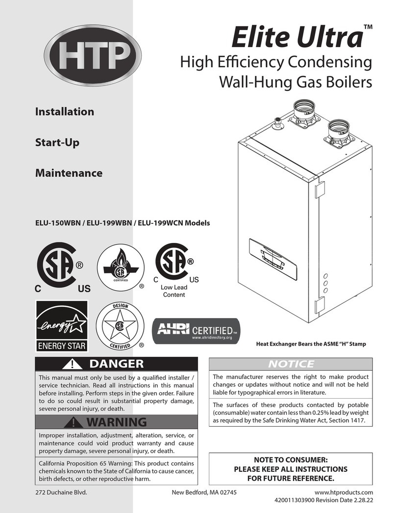 HTP Elite Ultra ELU-150WBN Installation manual