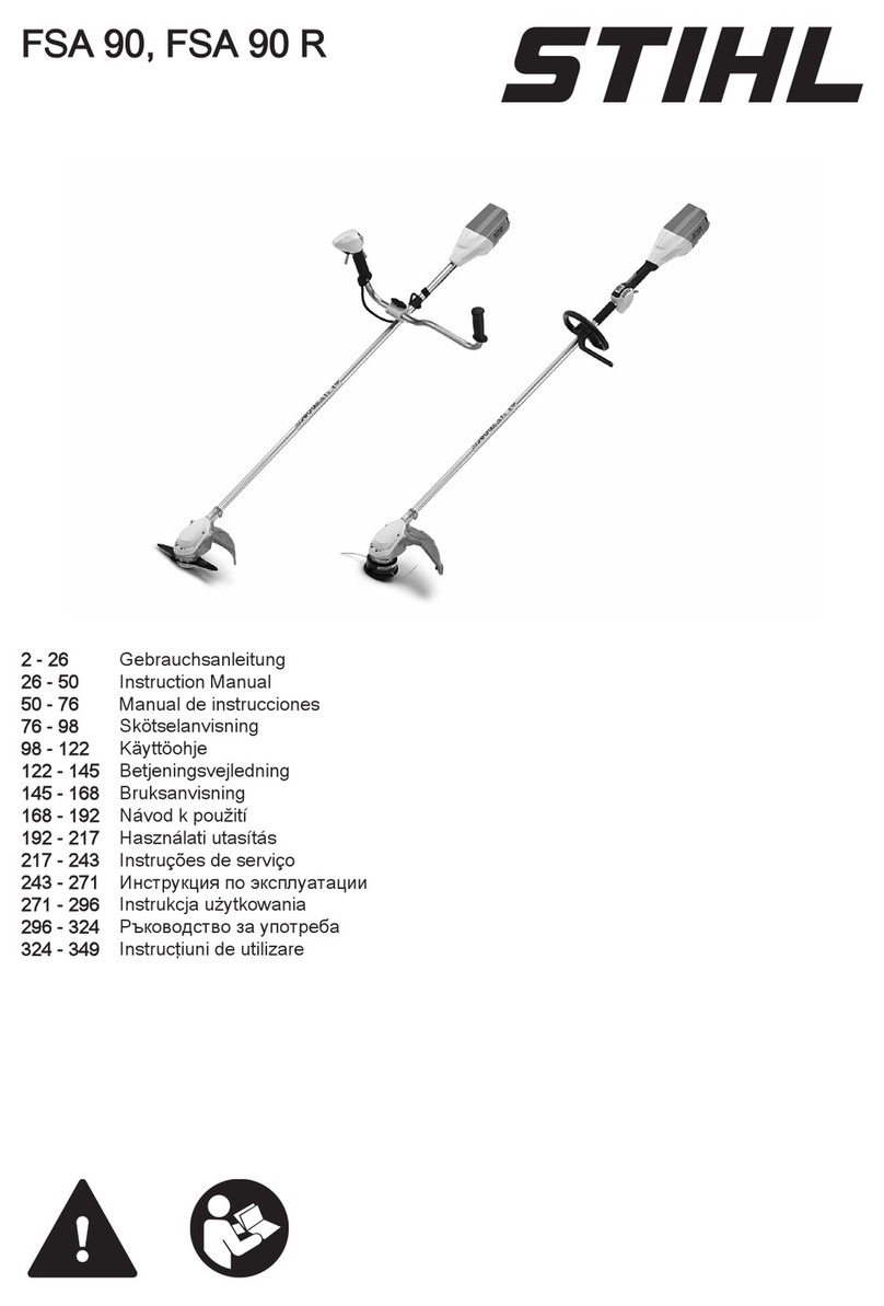 Stihl FSA 90 User manual Stihl FSA 90 User manual