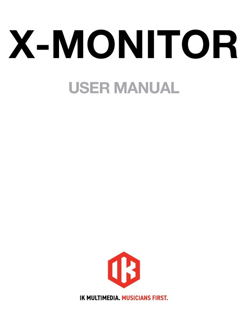 IK Multimedia X-MONITOR user manual