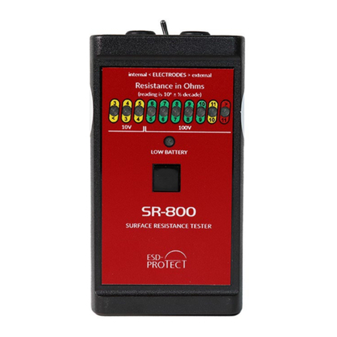 ESD-PROTECT SR 800 manual