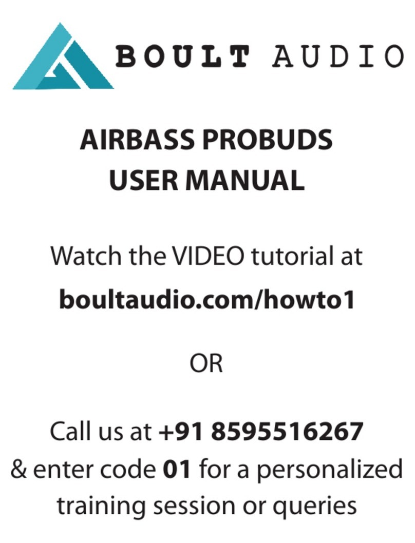 Boult Audio AIRBASS PROBUDS User manual