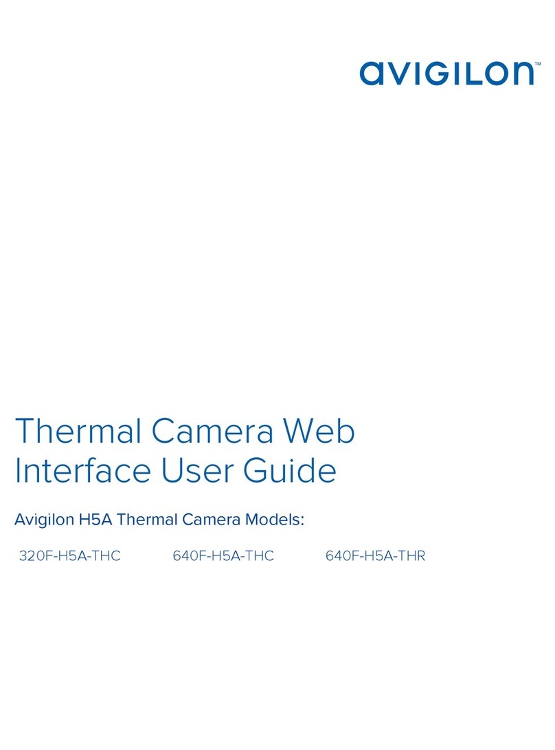 Avigilon 320F-H5A-THC User manual