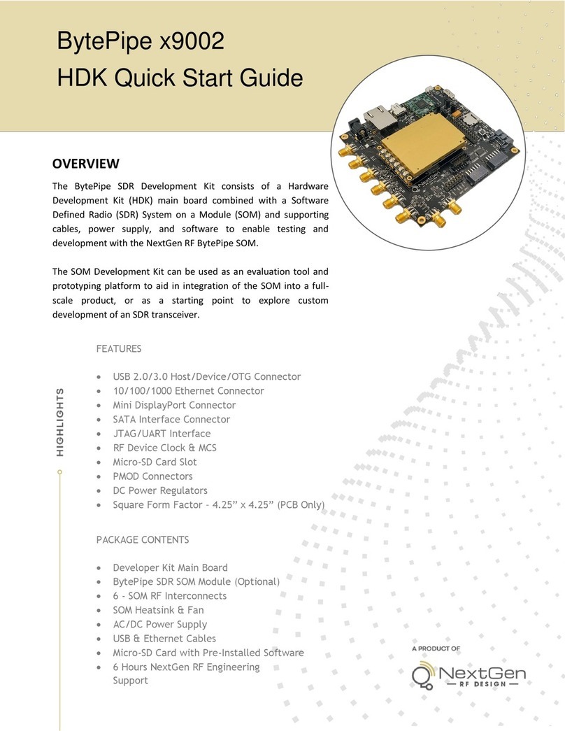 NextGen BytePipe x9002 User manual
