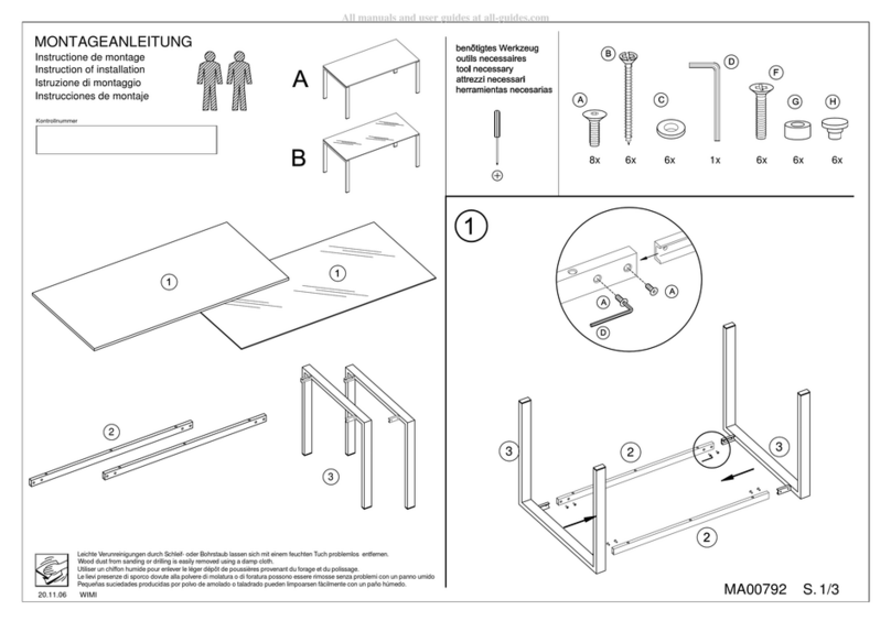 Micasa INSIDER 4017.434 Instructions of installation Micasa INSIDER 4017.434 Instructions of installation
