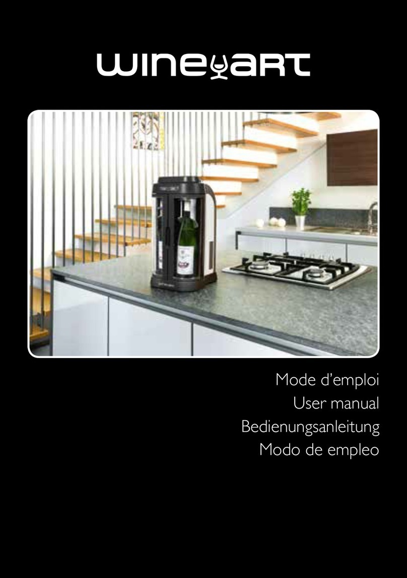 Eurocave Wine Art user manual
