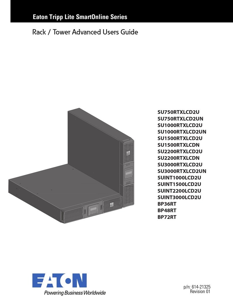 Eaton Tripp Lite SmartOnline Series user guide