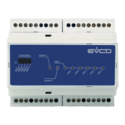 Evco EVIF60RS Series quick start guide