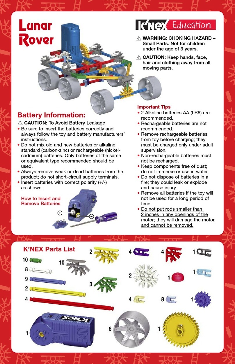 K'Nex Education Lunar Rover quick start guide