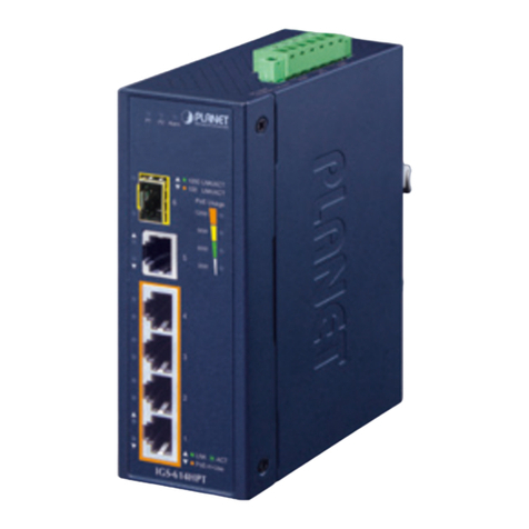 Planet IGS-504HPT User manual
