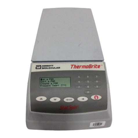 StatSpin ThermoBrite S500-12 Service manual
