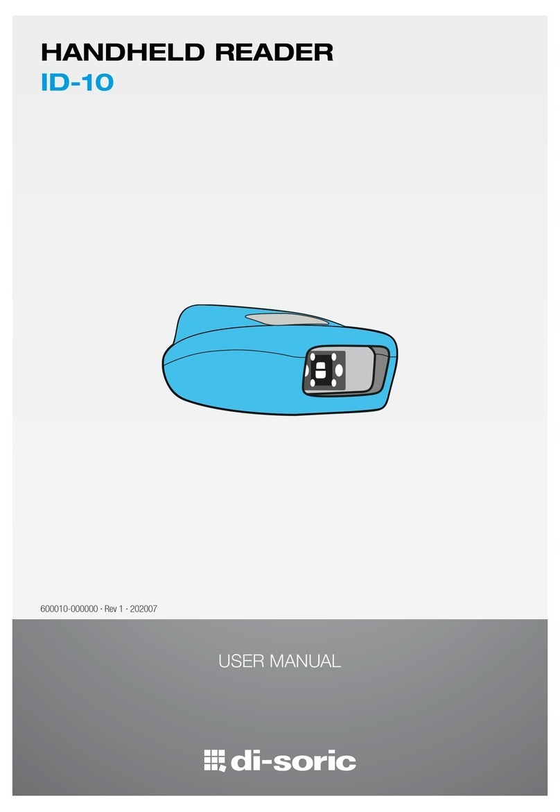 Di-soric ID-10 User manual