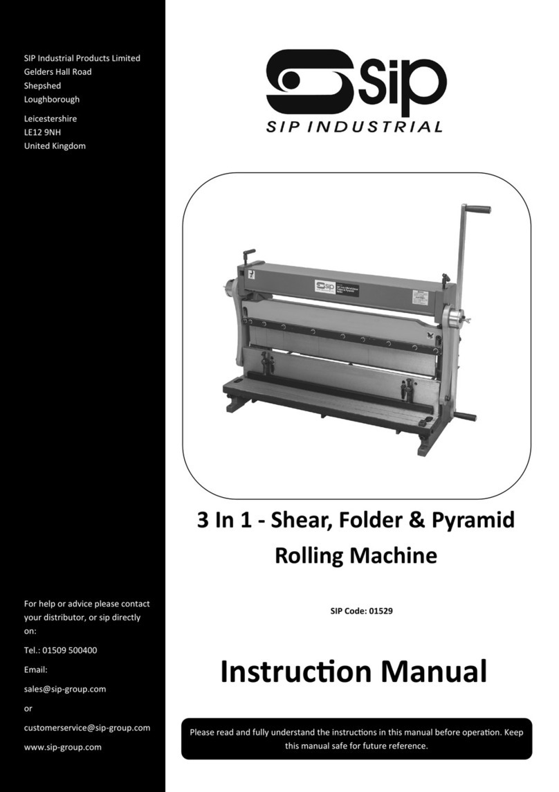 SIP 01529 User manual