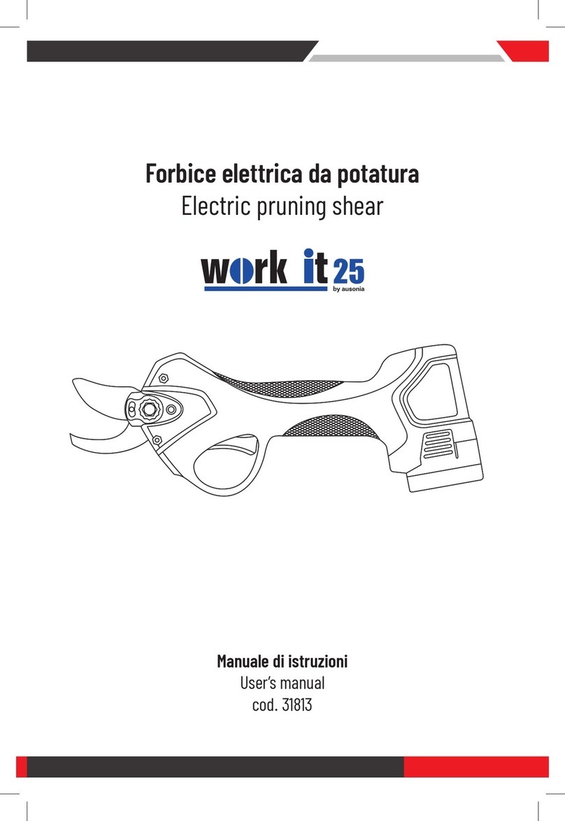 Ausonia work it 25 user manual
