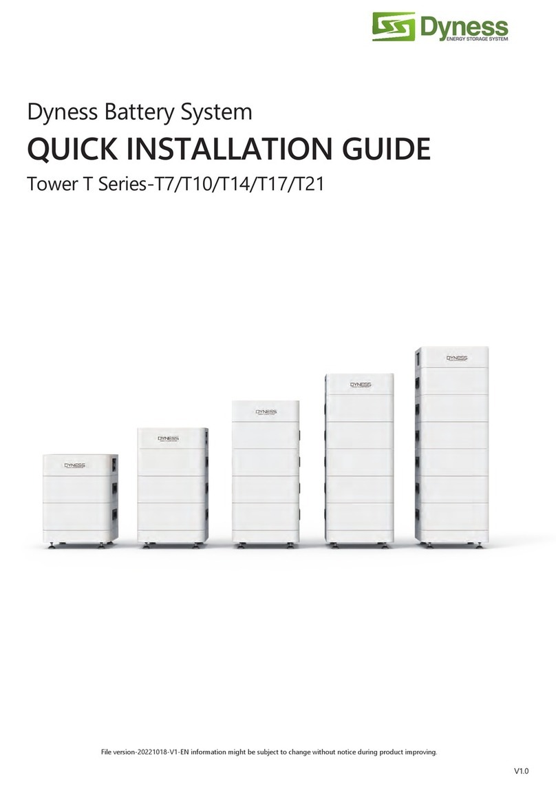 Dyness Tower T Series User manual