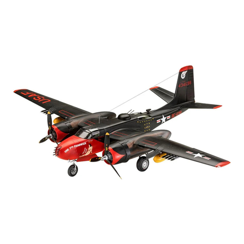 REVELL A-26B Invader User manual