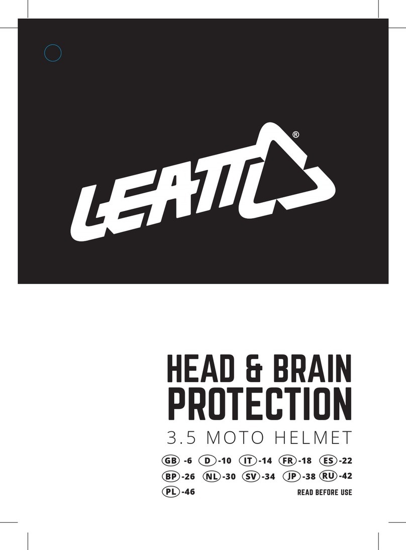 Leatt 3.5 MOTO HELMET manual