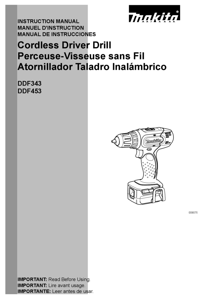 Makita DDF453S User manual