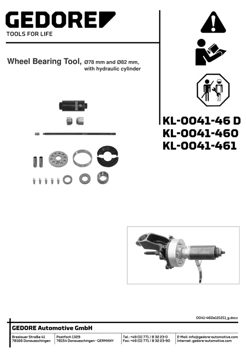 Gedore KL-0014-46D manual